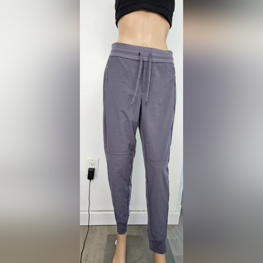 Athleta Gray Jumpsuit with Stretchy Athletic Design